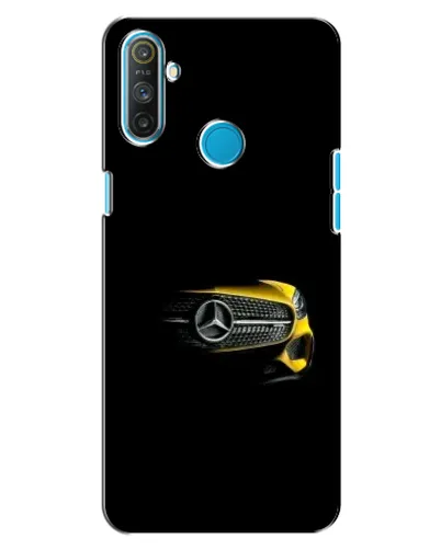 Чехол для Realme C3 с картинкой «Mercedes — ретро стиль»