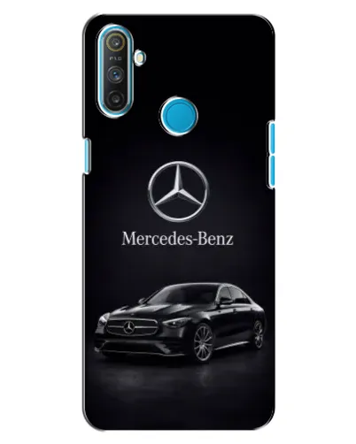 Чехол для Realme C3 с картинкой «Mercedes — решетка радиатора»