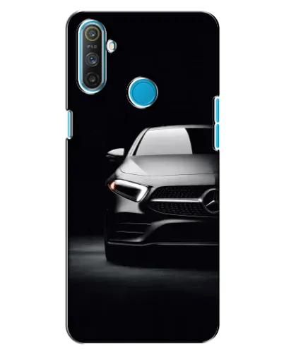 Чехол для Realme C3 с картинкой «Свет фар Mercedes»
