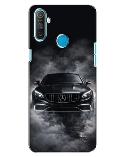 Чехол для Realme C3 с картинкой «Mercedes в дыму» Чехол для Realme C3 с картинкой «Mercedes в дыму»
