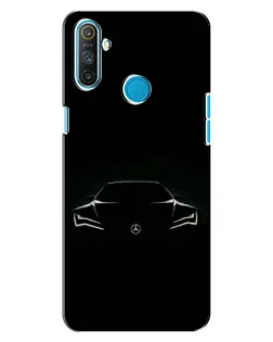 Чехол для Realme C3 с картинкой «Mercedes — силуэт авто» Чехол для Realme C3 с картинкой «Mercedes — силуэт авто»