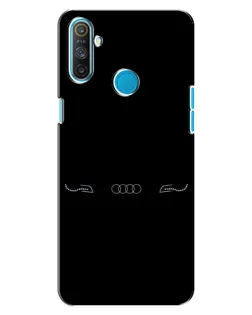 Чохол для Realme C3 з картинкою «Audi — світловий підпис»