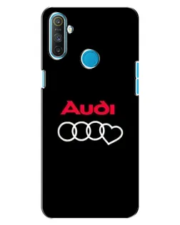Чохол для Realme C3 з картинкою «Логотип Audi Heart»