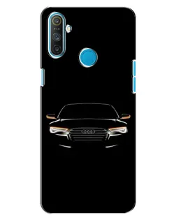 Чохол для Realme C3 з картинкою «Audi — нічний контур»