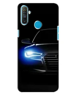 Чохол для Realme C3 з картинкою «Неоновий погляд Audi»