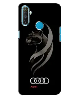 Чохол для Realme C3 з картинкою «Графіка — пантера та Audi»