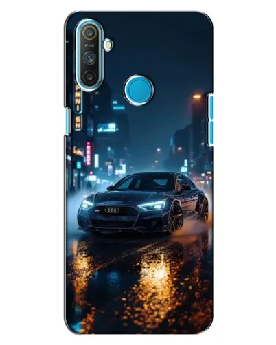 Чохол для Realme C3 з картинкою «Нічне місто та Audi» Чохол для Realme C3 з картинкою «Нічне місто та Audi»