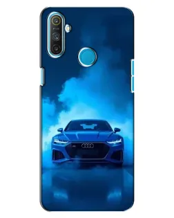 Чохол для Realme C3 з картинкою «Audi — блакитна енергія»