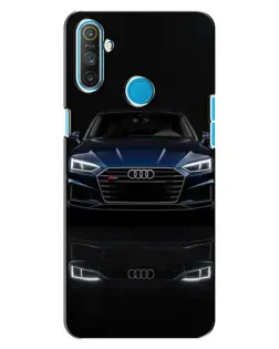 Чохол для Realme C3 з картинкою «Audi — нічне відображення»
