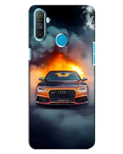 Чохол для Realme C3 з картинкою «Audi у вогняному диму» Чохол для Realme C3 з картинкою «Audi у вогняному диму»