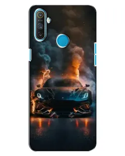 Чохол для Realme C3 з картинкою «Lamborghini димна естетика» Чохол для Realme C3 з картинкою «Lamborghini димна естетика»