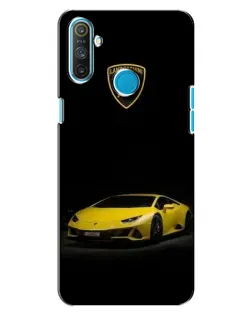 Чохол для Realme C3 з картинкою «Lamborghini жовтий акцент» Чохол для Realme C3 з картинкою «Lamborghini жовтий акцент»
