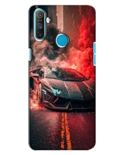 Чохол для Realme C3 з картинкою «Lamborghini червоний дим» Чохол для Realme C3 з картинкою «Lamborghini червоний дим»