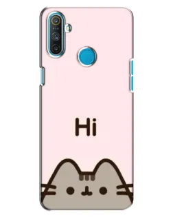 Чохол для Realme C3 з картинкою «Пушин каже Hi» Чохол для Realme C3 з картинкою «Пушин каже Hi»