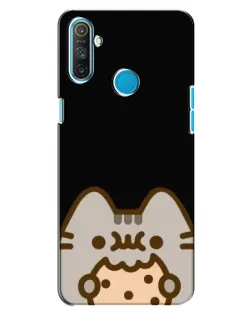 Чохол для Realme C3 з картинкою «Пушин на чорному» Чохол для Realme C3 з картинкою «Пушин на чорному»