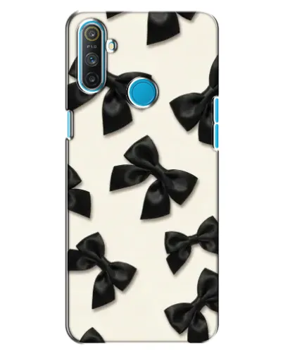 Чохол для Realme C3 з картинкою «Чорні бантики» Чохол для Realme C3 з картинкою «Чорні бантики»