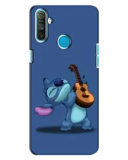 Чохол для Realme C3 з картинкою «Стіч з укулеле»