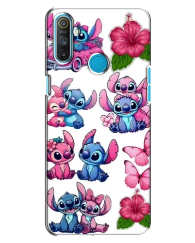 Чохол для Realme C3 з картинкою «Стікери Stitch та Angel» Чохол для Realme C3 з картинкою «Стікери Stitch та Angel»