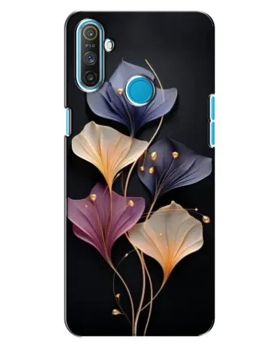 Чохол для Realme C3 з картинкою «Лілові квіти грації»