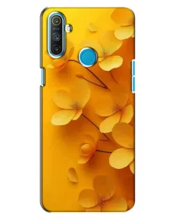 Чохол для Realme C3 з картинкою «Золоті пелюстки» Чохол для Realme C3 з картинкою «Золоті пелюстки»