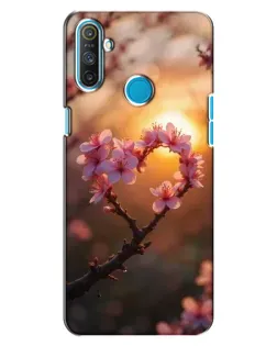 Чохол для Realme C3 з картинкою «Рожевий цвіт сердечко на тлі заходу» Чохол для Realme C3 з картинкою «Рожевий цвіт сердечко на тлі заходу»
