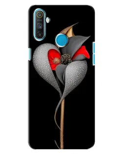 Чохол для Realme C3 з картинкою «Срібна фантазійна квітка» Чохол для Realme C3 з картинкою «Срібна фантазійна квітка»