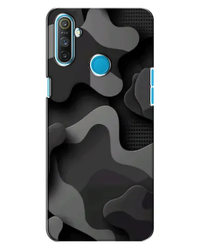 Чехол для Realme C3 с картинкой «Темный абстрактный камуфляж» Чехол для Realme C3 с картинкой «Темный абстрактный камуфляж»