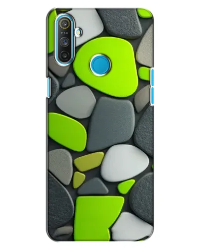 Чехол для Realme C3 с картинкой «Яркая неоновая галька» Чехол для Realme C3 с картинкой «Яркая неоновая галька»