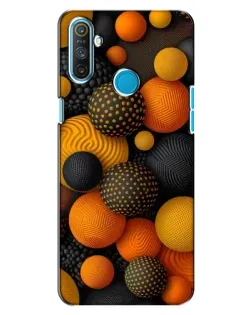 Чехол для Realme C3 с картинкой «Объемные оранжевые сферы» Чехол для Realme C3 с картинкой «Объемные оранжевые сферы»