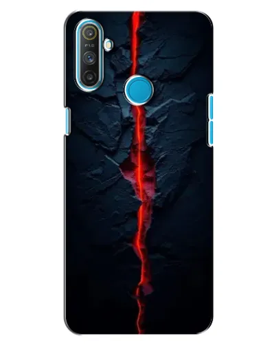 Чехол для Realme C3 с картинкой «Kрасная лавовая трещина» Чехол для Realme C3 с картинкой «Kрасная лавовая трещина»