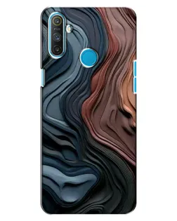 Чехол для Realme C3 с картинкой «Цветные волны каньона» Чехол для Realme C3 с картинкой «Цветные волны каньона»