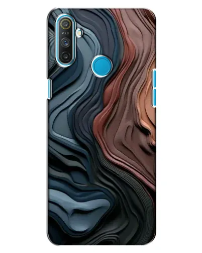 Чехол для Realme C3 с картинкой «Цветные волны каньона» Чехол для Realme C3 с картинкой «Цветные волны каньона»