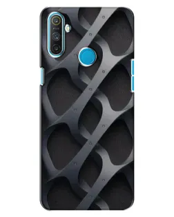 Чехол для Realme C3 с картинкой «Объемное серое плетение» Чехол для Realme C3 с картинкой «Объемное серое плетение»