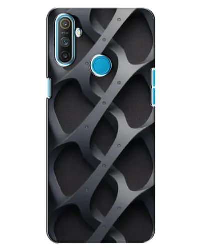 Чехол для Realme C3 с картинкой «Объемное серое плетение» Чехол для Realme C3 с картинкой «Объемное серое плетение»