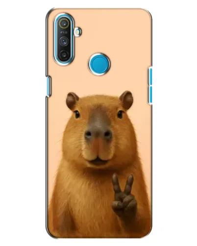 Чехол для Realme C3 с картинкой «Капибара виктория» Чехол для Realme C3 с картинкой «Капибара виктория»
