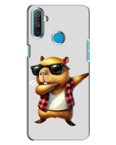 Чехол для Realme C3 с картинкой «Капибара рэпер даб» Чехол для Realme C3 с картинкой «Капибара рэпер даб»