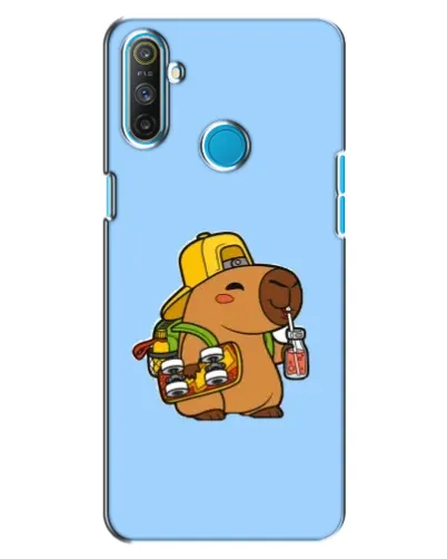 Чехол для Realme C3 с картинкой «Капибара на скейте» Чехол для Realme C3 с картинкой «Капибара на скейте»