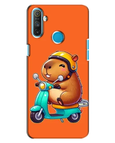 Чехол для Realme C3 с картинкой «Капибара на скутере» Чехол для Realme C3 с картинкой «Капибара на скутере»