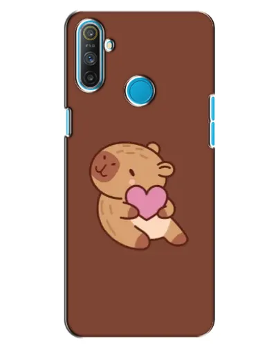 Чехол для Realme C3 с картинкой «Капибара с сердцем» Чехол для Realme C3 с картинкой «Капибара с сердцем»