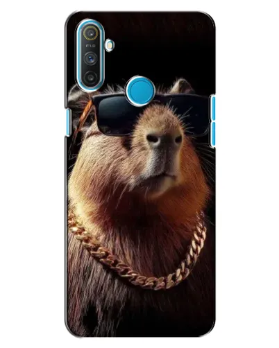 Чехол для Realme C3 с картинкой «Капибара золотая цепь» Чехол для Realme C3 с картинкой «Капибара золотая цепь»