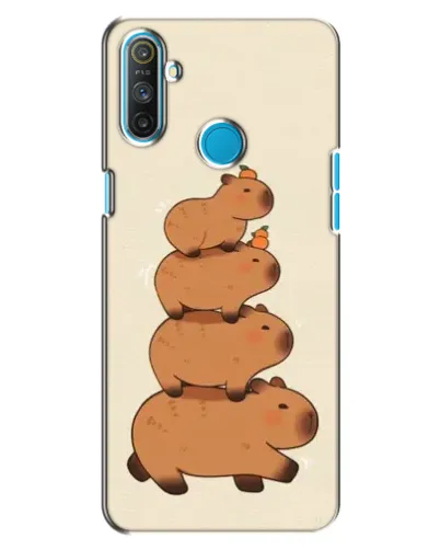 Чехол для Realme C3 с картинкой «Башня из капибар» Чехол для Realme C3 с картинкой «Башня из капибар»