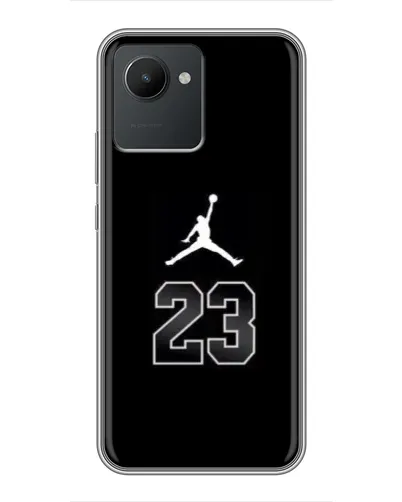 Чехол для Realme C30 с картинкой «Jordan Flight 23»