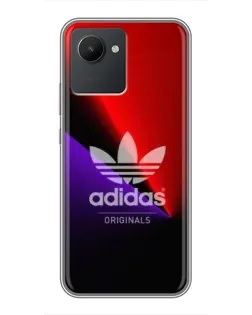 Чохол для Realme C30 з картинкою «Adidas Red Neon» Чохол для Realme C30 з картинкою «Adidas Red Neon»