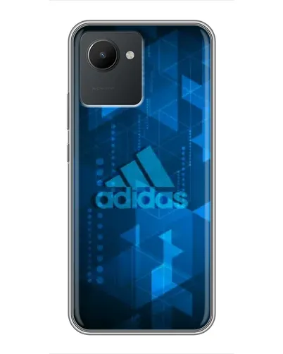 Чехол для Realme C30 с картинкой «Adidas Sport Art»