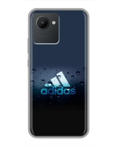Чехол для Realme C30 с картинкой «Adidas Water Drops»
