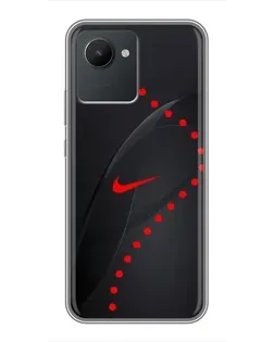 Чехол для Realme C30 с картинкой «Абстрактный дизайн Nike» Чехол для Realme C30 с картинкой «Абстрактный дизайн Nike»