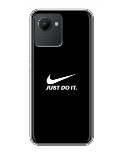 Чехол для Realme C30 с картинкой «Минимализм от Nike» Чехол для Realme C30 с картинкой «Минимализм от Nike»
