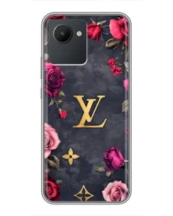 Чохол для Realme C30 з картинкою «Квітковий Louis Vuitton» Чохол для Realme C30 з картинкою «Квітковий Louis Vuitton»