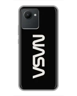 Чохол для Realme C30 з картинкою «NASA — вертикальний логотип» Чохол для Realme C30 з картинкою «NASA — вертикальний логотип»