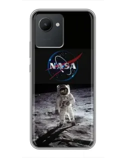 Чохол для Realme C30 з картинкою «Астронавт на Місяці» Чохол для Realme C30 з картинкою «Астронавт на Місяці»